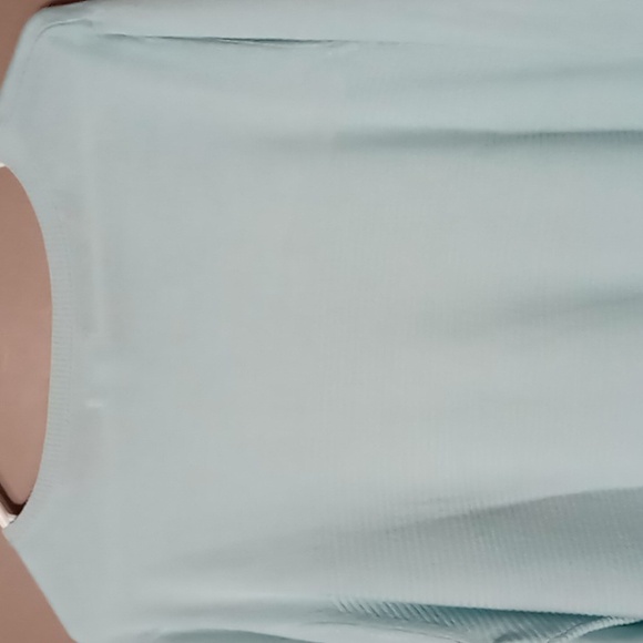 Croft & Barrow Light Blue Ribbed Sweater XXL - Picture 5 of 6